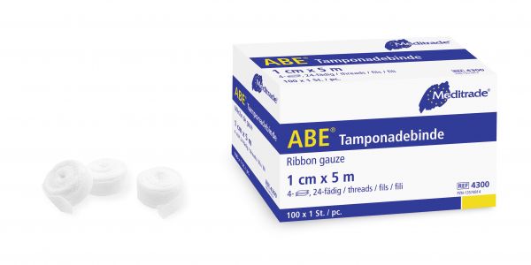 ABE® Tamponadebinde, 2cm x 5m, steril