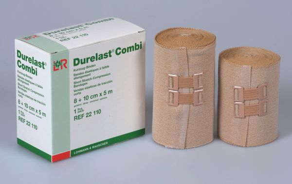 Durelast® Combi, Ultrakurzzugbinde, 5m x 8cm