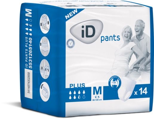 iD Pants Plus, Windelhosen, Gr. M, 80-120cm