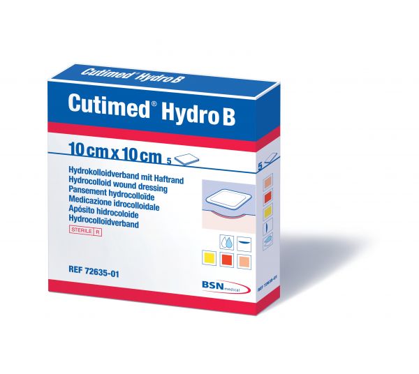 Cutimed® Hydro, Hydrokolloidverband, 10 x 10cm