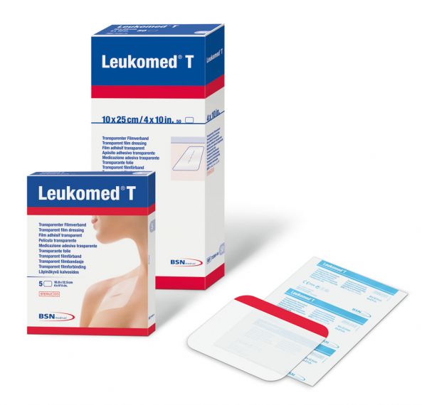 Leukomed® T, wasserd. Wundverband, 8 x 10cm