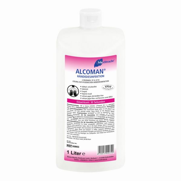 Alcoman® Händedesinfektion, 1000ml