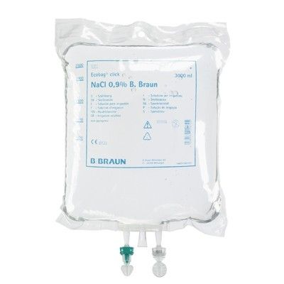 B. Braun - NaCl 0,9 %, Ecobag® click, 3.000 ml