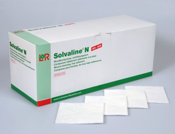 Solvaline® N, Wundkompresse, 5 x 5cm, steril