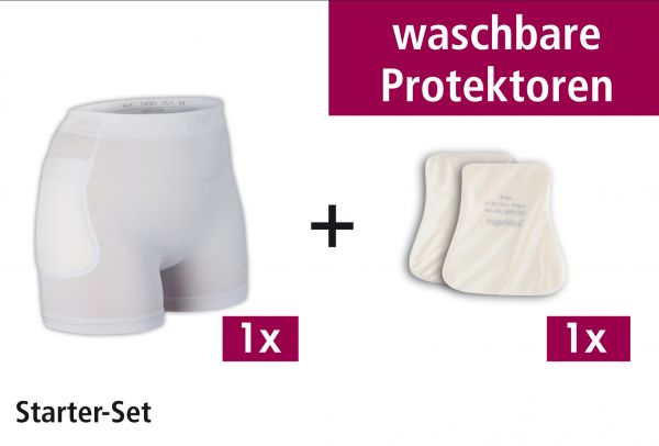 SUPRIMA Hüftprotektor-Set Gr.XL 1Slip+2Pro.wasch.