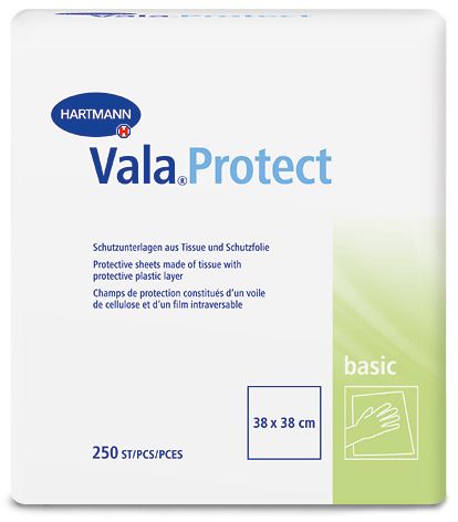 Vala®Protect Basic, Einm.-Schutzunterlage, 38x38cm