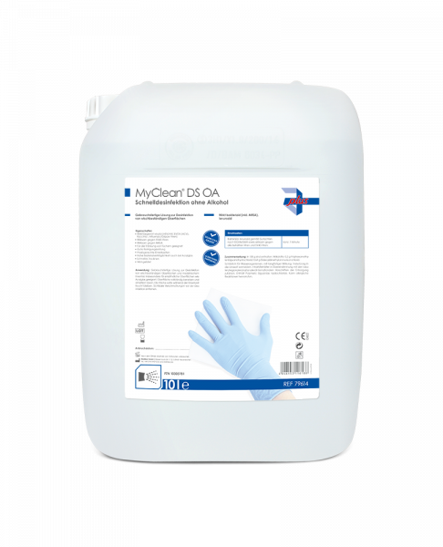 MyClean® DS OA, Schnelldesinfektion o. Alk., 10l