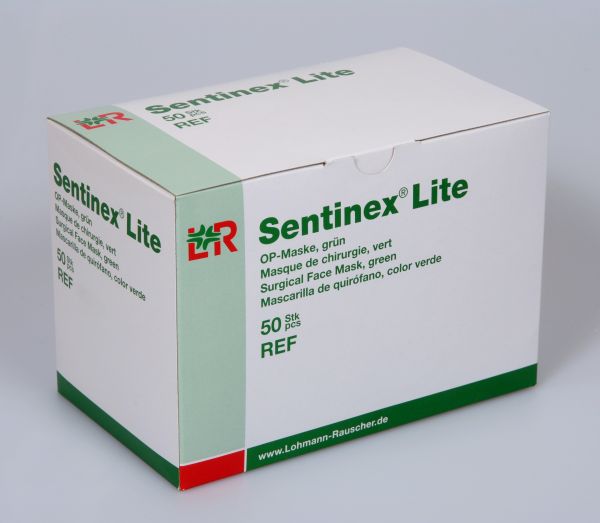 Sentinex® OP-Masken mit Ohrschlaufe, grün