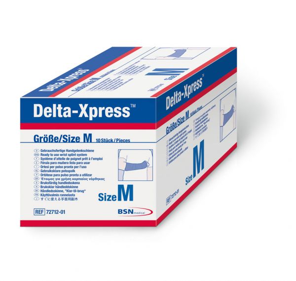 DELTA-XPRESS Handgelenkschiene L m.Fingeraufl.