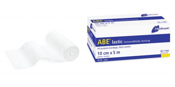 ABE® Lastic, Kurzzugbinde, 6cm x 5m, unsteril