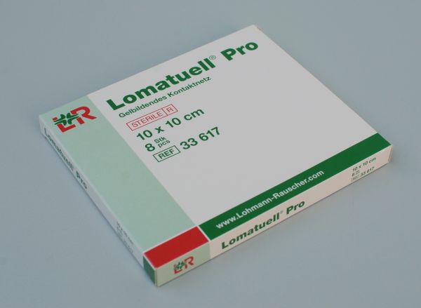 Lomatuell® Pro, Gelbildendes Kontaktnetz, 10x10cm