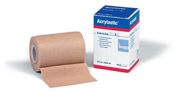 Acrylastic® selbstklebende Binde, 2,5m x 10cm