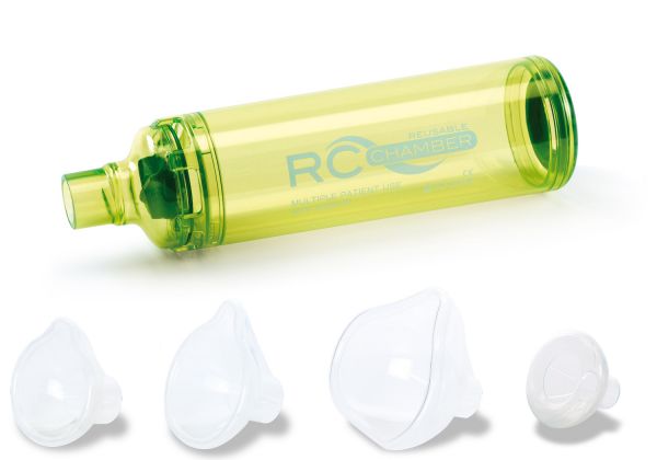 RC-Chamber reusable mit Maske für Säuglinge