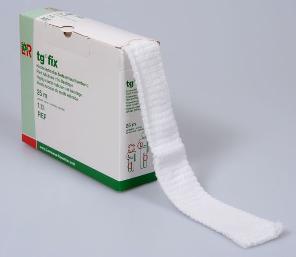 tg® fix, Netzverband, 25m, Gr. D, Kopf, kl. Rumpf