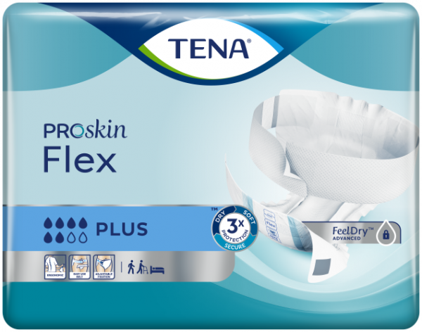 TENA® Flex Plus, Gr. L, 83cm - 120cm