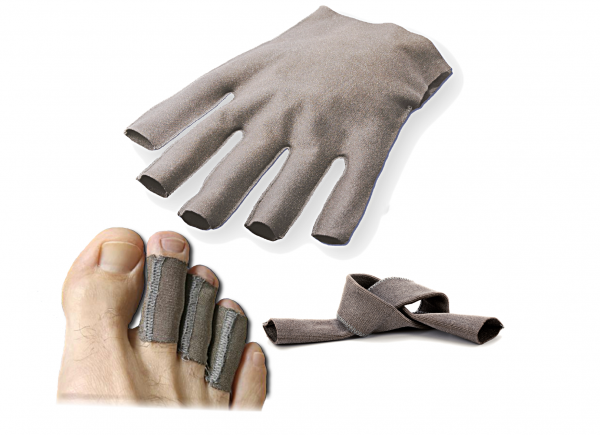 Silverlon handschuhförmiger Verband mittel