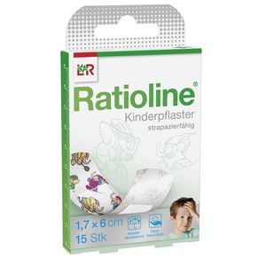 Ratioline® Kinderpflaster, 1,7 x 6cm