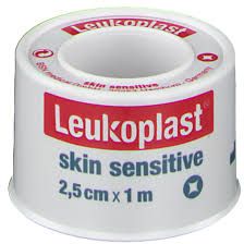 Leukoplast Skin sensitive i.Schutzring 2,5cmx1m