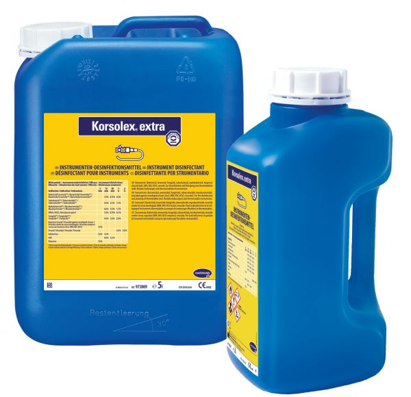 Korsolex® extra, Aldehyd. Desinfektionsmittel, 5l