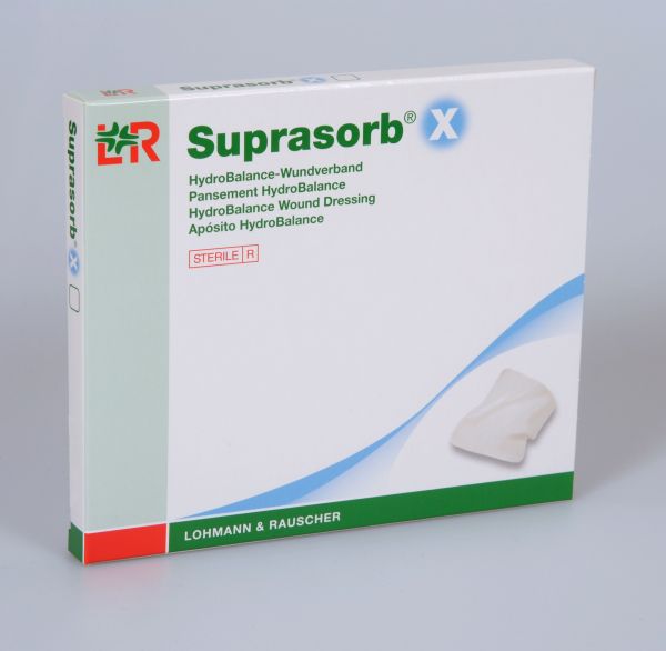 Suprasorb® X, HydroBalance-Wundverb., 5x5cm