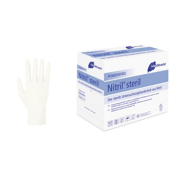 Nitril® Handschuhe, Gr. S, steril