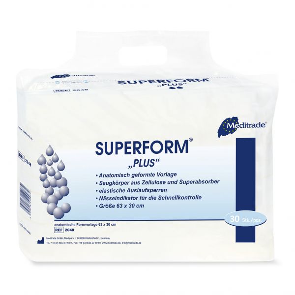 Superform® Classic, Inkontinenzvorlage, 1200ml