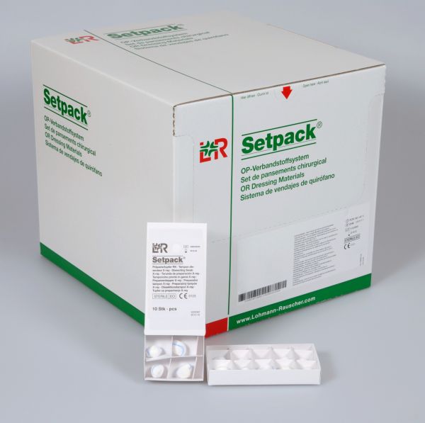 Setpack® Präpariertupfer RK, Gr. 3, steril