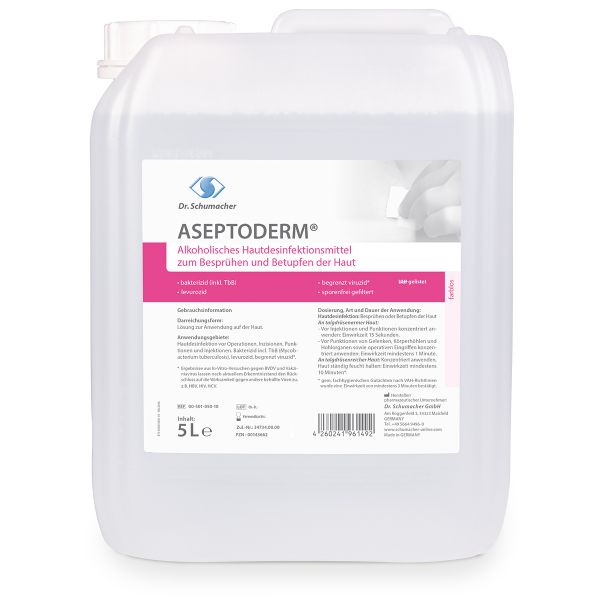 Aseptoderm® alk. Hautdesinfektion, 5l