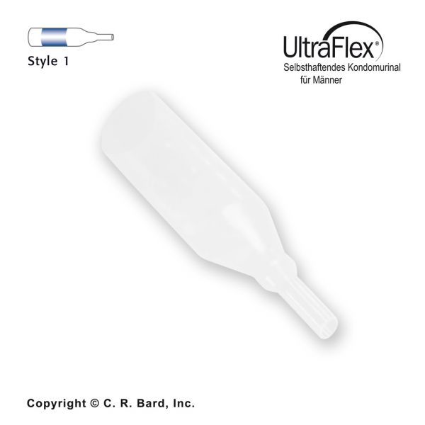 ULTRAFLEX Urinalkondom 25 mm small Silikon