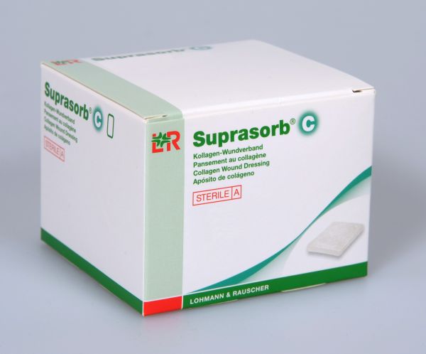 Suprasorb® C, Kollagen-Wundverband, 6 x 8 x 0,8cm