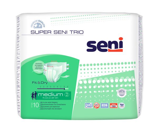 Seni® Super Trio Medium A10, Inkontinenzhosen