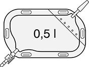 SAUER-Sportbeutel - festmont. gestufter Adapter