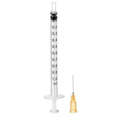 Omnifix®-F Duo, 0,5 x 16 mm, 1ml, 3-teilig