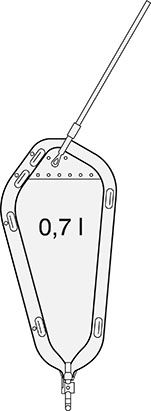 SAUER-Rollibeutel - ohne Adapter 0,7l