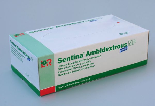 Sentina® Ambidextrous Nitrile, Gr. L, unsteril