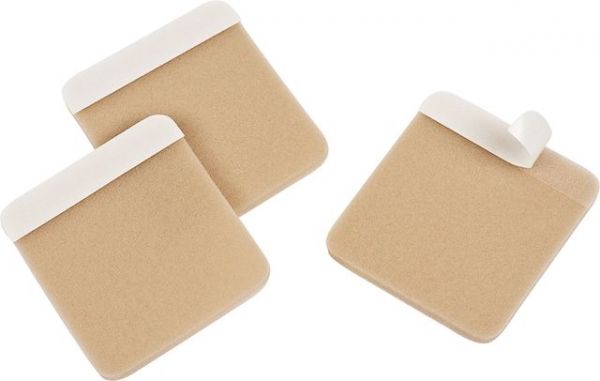 Tracheofix® S, Schaumstofffilter, 5,5 x 6cm, beige