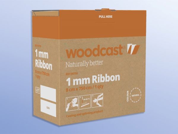 WOODCAST Ribbon Splint 8x750 cm