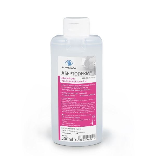 Aseptoderm® alkoholische Hautdesinfektion, 500 ml