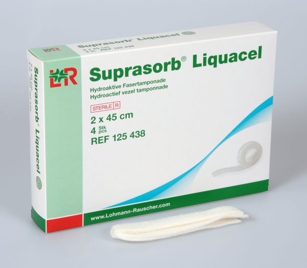 Suprasorb® Liquacel*, Tamponade, 2 x 45cm