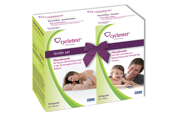 Cyclotest® fertile Set, Nahrungsergänzungsmittel