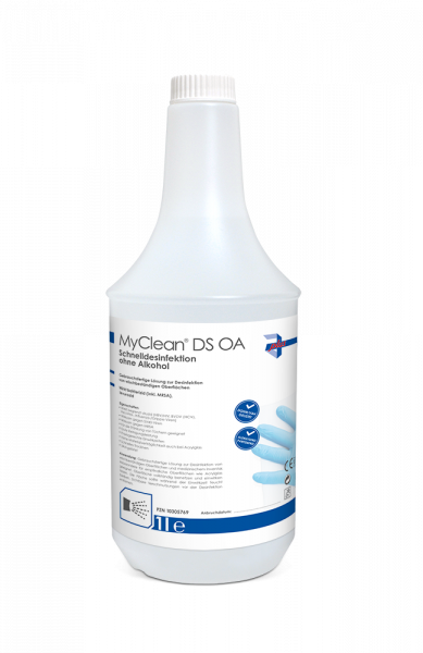 MyClean® DS OA, Schnelldesinfektion o. Alk., 1l