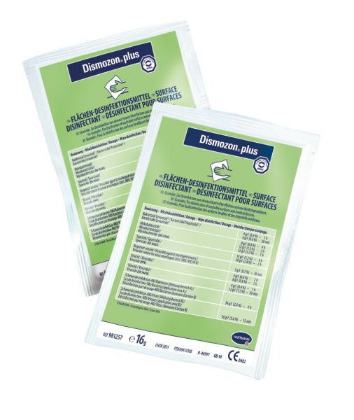 Dismozon® plus, Flächen-Desinfektionsreiniger, 16g