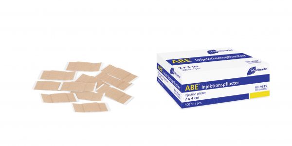 ABE® Injektionspflaster, 2 x 4cm, unsteril