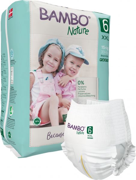 Bambo® Nature, Trainings Pants XXL 15+ kg