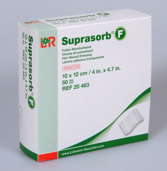 Suprasorb® F, Folien-Wundverband, 10 x 12cm