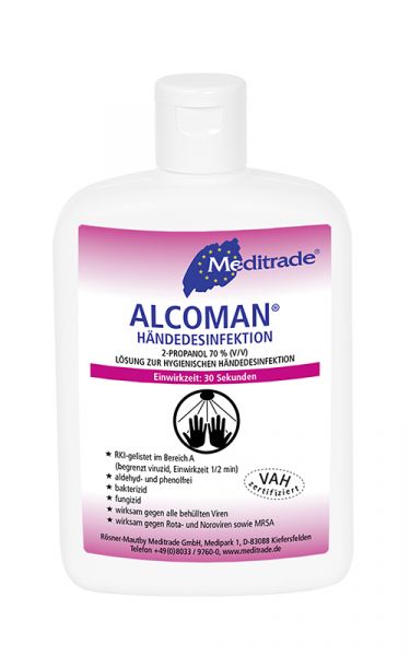 Alcoman® Händedesinfektion, 150ml