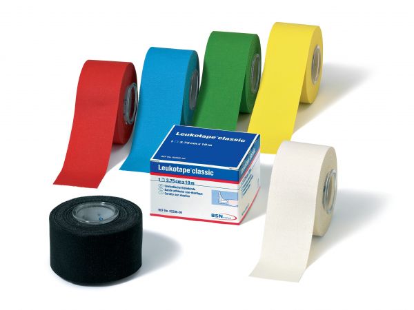 Leukotape® Classic, Klebebinde, 10m x 3,75cm, rot