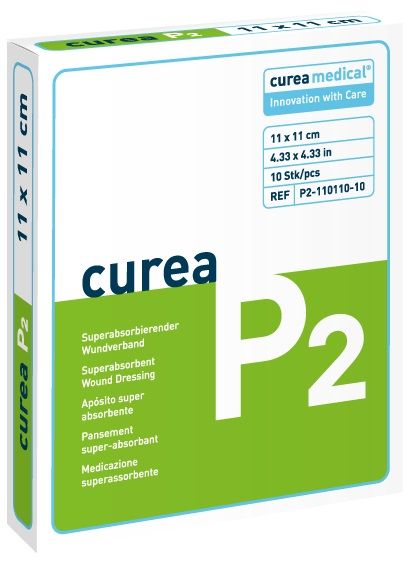 Curea P2 Superabsorb. Wundverband 11x11cm