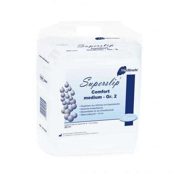 Superslip® Comfort, Inkontinenzslip, Gr. S, 1800ml