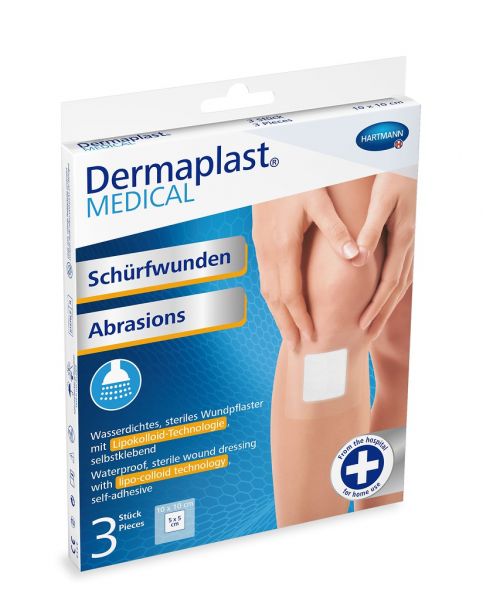 Dermaplast® MEDICAL, Wundpflaster, 10 x 10cm